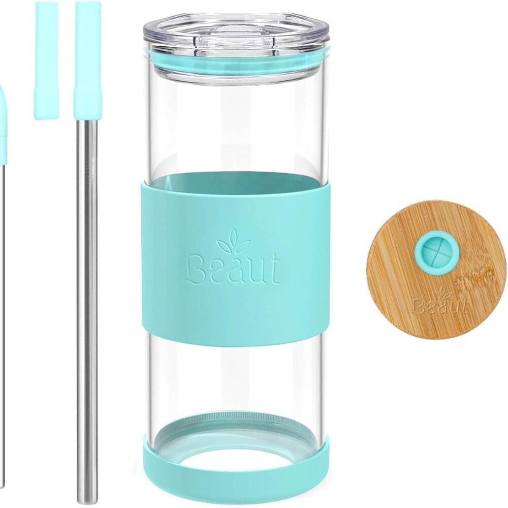 Beaut 20 Ounce Tumbler in Turquoise Tranquility-BNIB - Picture 4 of 6